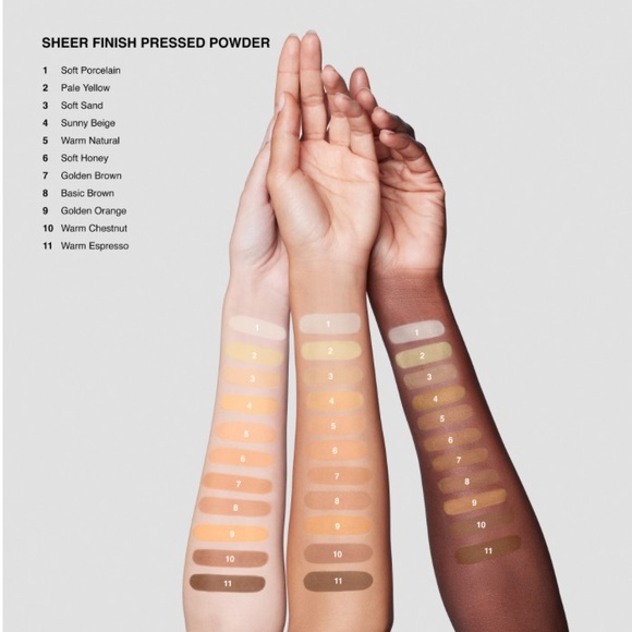 BOBBI BROWN GOLDEN ORANGE SHEER FINISH PRESSED POWDER .31oz 9g SETTING POWDER - Picture 7 of 7